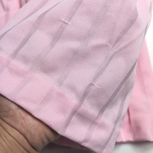 Vintage Dress Girls Size 8-9 Pink Maxi Smocked Long Sleeve Boho Hippie - Picture 7 of 8